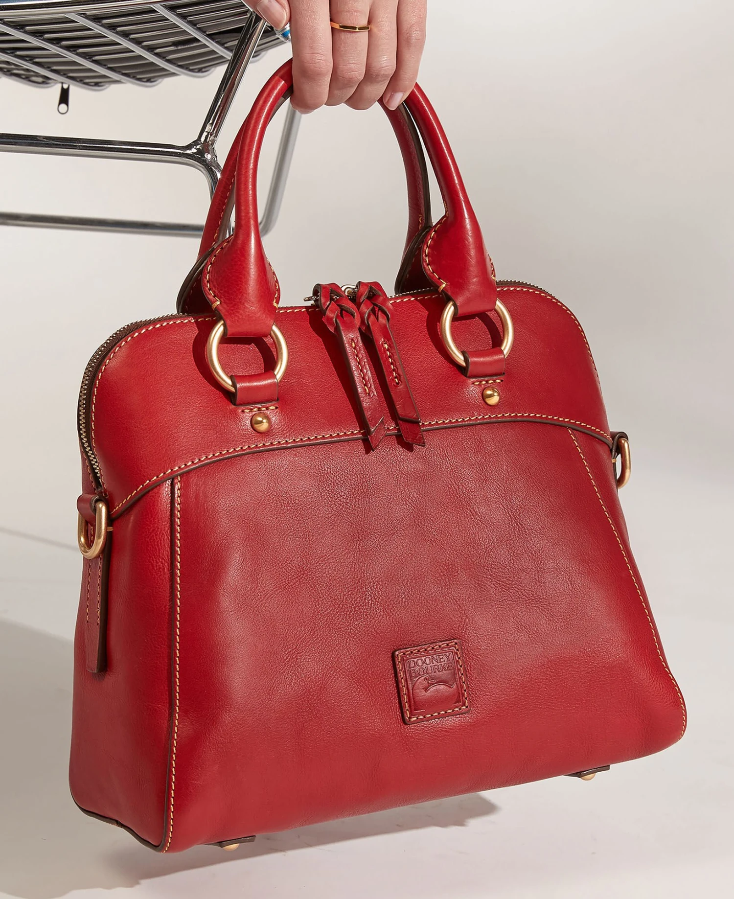 Florentine Cameron Satchel Brown Tmoro 8 Florentine Cameron Satchel Brown Tmoro - Image 8
