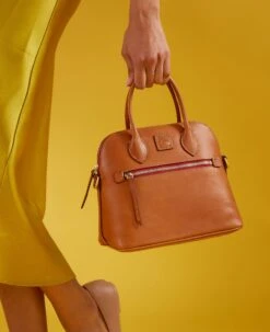 Florentine Domed Satchel Natural -Dooney & Bourke 8L1954 ILD lifestyle 1