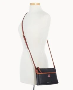 MLB Diamondbacks Ginger Crossbody DIAMONDBACKS -Dooney & Bourke B0018G AWBLPATNDBAK ALT4 1