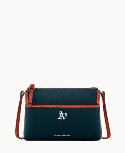 MLB Athletics Ginger Crossbody ATHLETICS -Dooney & Bourke B0018G AWBLPATNOAKA 1