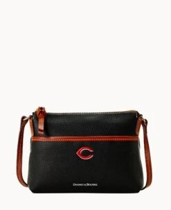 MLB Reds Ginger Crossbody Reds 13 MLB Reds Ginger Crossbody Reds -Dooney & Bourke B0018G AWBLPATNREDS 1