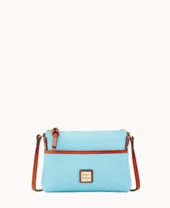 Pebble Grain Ginger Crossbody Caribbean Blue -Dooney & Bourke B0018G AWYTPATN 1
