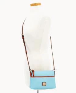 Pebble Grain Ginger Crossbody Caribbean Blue -Dooney & Bourke B0018G AWYTPATN ALT4