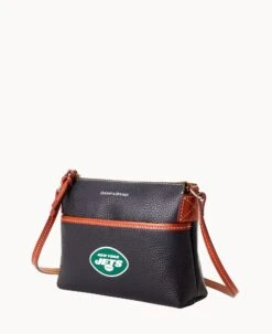 NFL Jets Ginger Crossbody JETS 14 NFL Jets Ginger Crossbody JETS -Dooney & Bourke B0018H AWBLPATNJETS ALT1 1