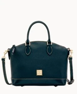 Pebble Grain Darcy Satchel Red -Dooney & Bourke B0239G AWBLPABL