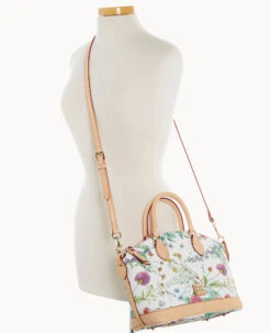 Botanical Collection Darcy Satchel White -Dooney & Bourke B0239G BZWHSVNA ALT4