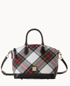 Tartan Darcy Satchel White 27 Tartan Darcy Satchel White -Dooney & Bourke B0239G TTWHPABL 2