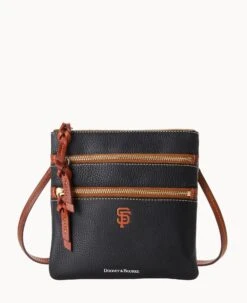 MLB Giants N S Triple Zip Crossbody GIANTS -Dooney & Bourke B0298G AWBLPATNGINT 1