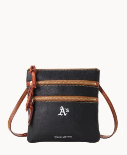 MLB Athletics N S Triple Zip Crossbody ATHLETICS