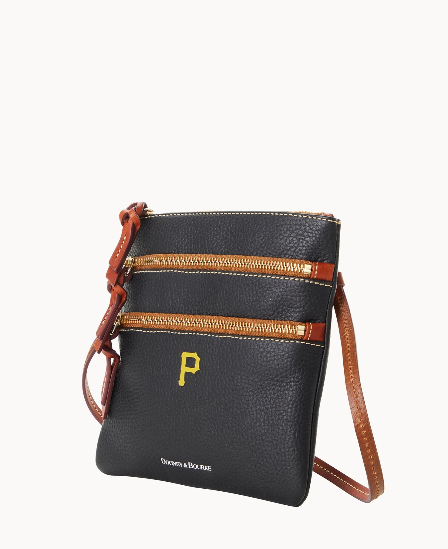 MLB Pirates N S Triple Zip Crossbody PIRATES 6 MLB Pirates N S Triple Zip Crossbody PIRATES - Image 6