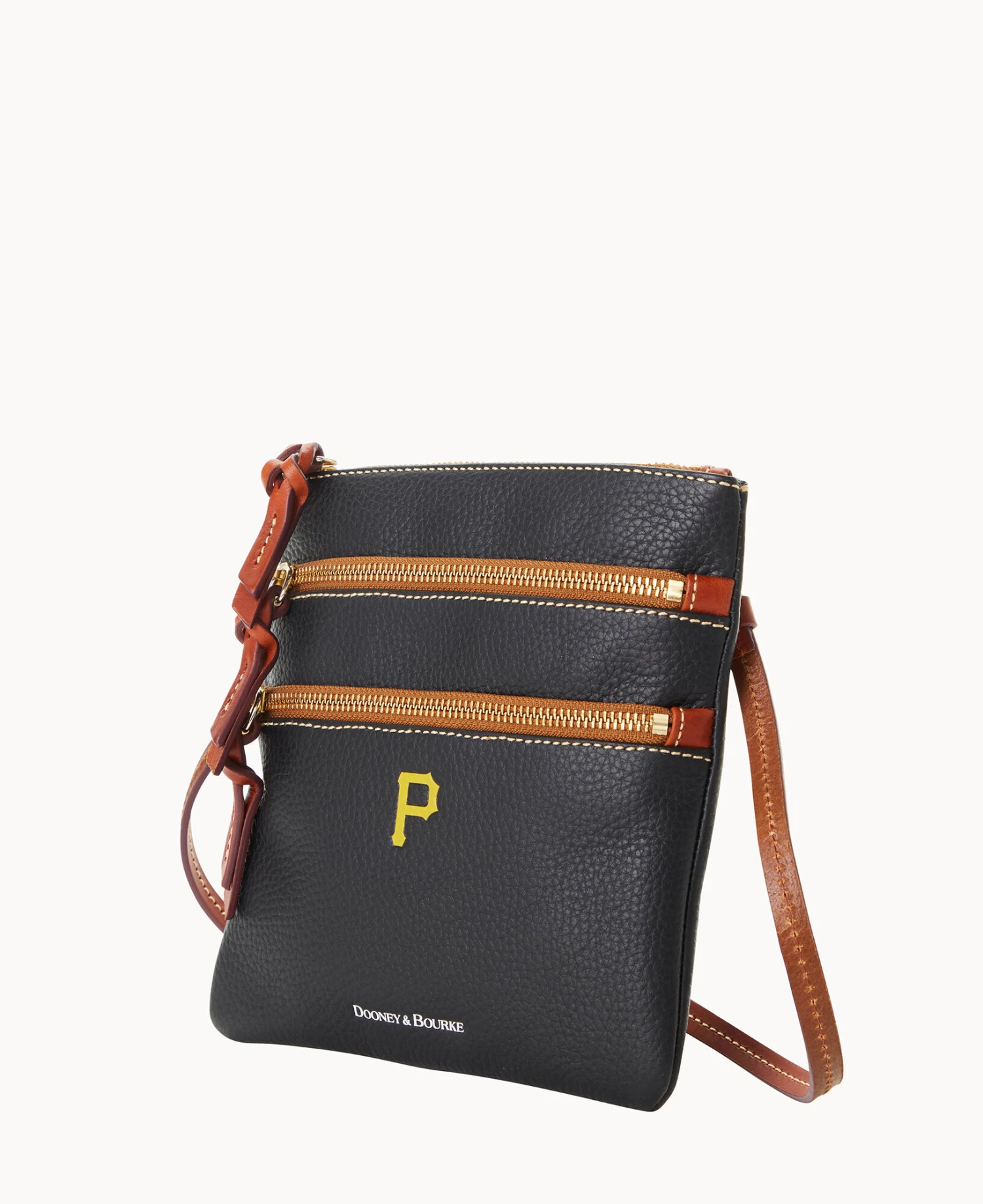MLB Pirates N S Triple Zip Crossbody PIRATES 2 MLB Pirates N S Triple Zip Crossbody PIRATES - Image 2