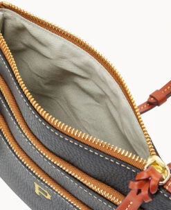 MLB Pirates N S Triple Zip Crossbody PIRATES 11 MLB Pirates N S Triple Zip Crossbody PIRATES -Dooney & Bourke B0298G AWBLPATNPRAT ALT2