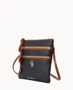 MLB Rockies N S Triple Zip Crossbody ROCKIES -Dooney & Bourke B0298G AWBLPATNROKI ALT1 1