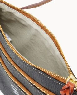 MLB Rockies N S Triple Zip Crossbody ROCKIES -Dooney & Bourke B0298G AWBLPATNROKI ALT2 1