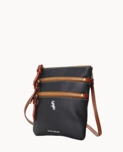 MLB White Sox N S Triple Zip Crossbody WHITE SOX -Dooney & Bourke B0298G AWBLPATNWHSX ALT1 1