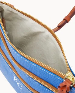 MLB Royals N S Triple Zip Crossbody ROYALS -Dooney & Bourke B0298G AWBUPATNRYLS ALT2
