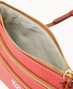 MLB Nationals N S Triple Zip Crossbody NATIONALS -Dooney & Bourke B0298G AWRDPATNNTNL ALT2