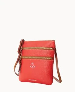 MLB Red Sox N S Triple Zip Crossbody RED SOX -Dooney & Bourke B0298G AWRDPATNRDSX ALT1 1