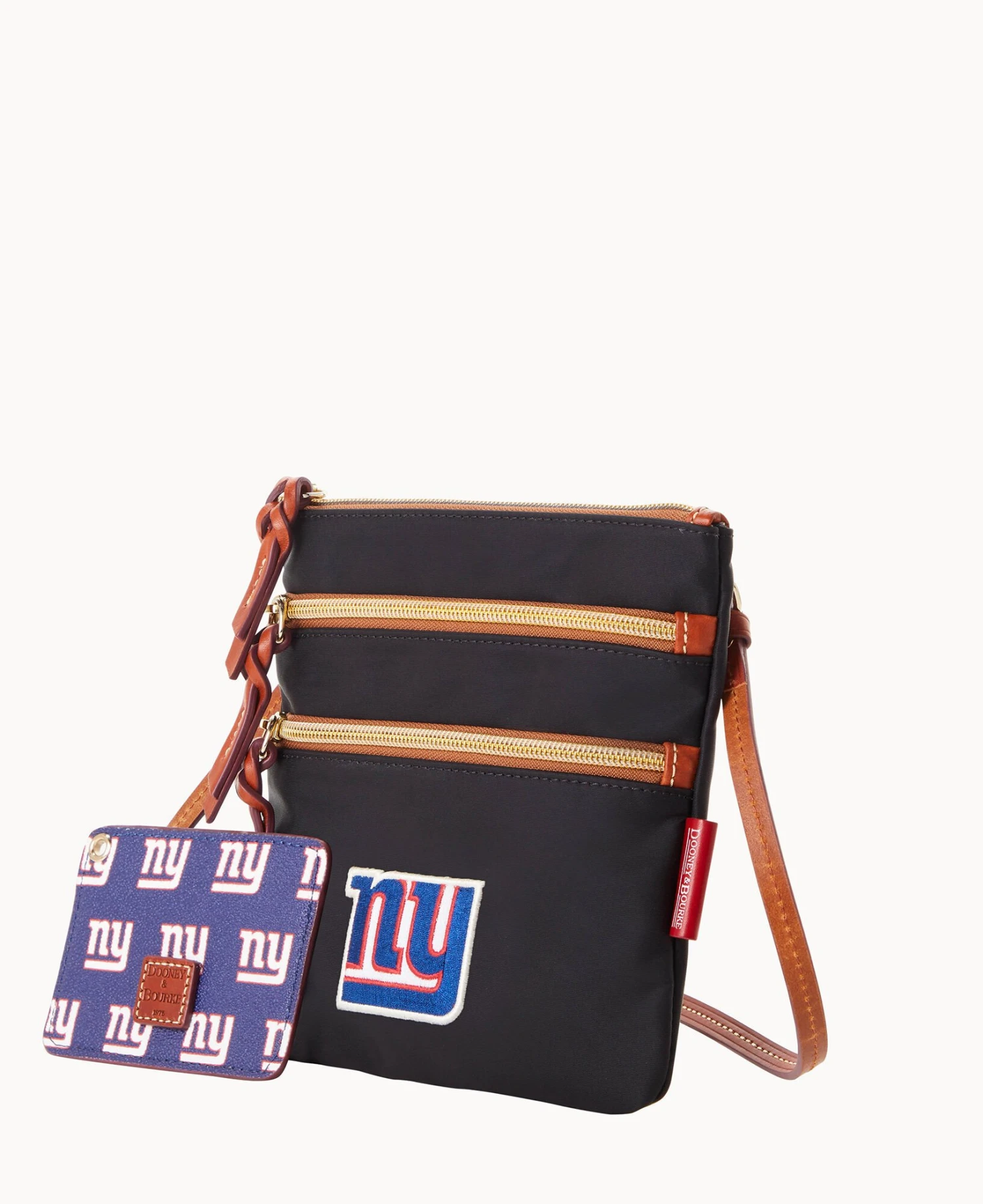 NFL NY Giants N S Triple Zip W ID Holder GIANTS 6 NFL NY Giants N S Triple Zip W ID Holder GIANTS - Image 6