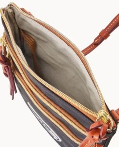 NFL Seahawks N S Triple Zip W ID Holder SEAHAWKS -Dooney & Bourke B0298G INBLPATNSEAH ALT2 1