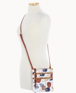 MLB Rays N S Triple Zip Crossbody RAYS -Dooney & Bourke B0298G QUMWPATNRAYS ALT4 1