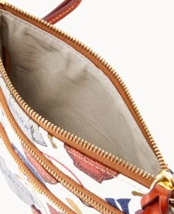 MLB Yankees N S Triple Zip Crossbody YANKEES -Dooney & Bourke B0298G QUMWPATNYANK ALT2 1