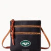 NFL Jets Triple Zip Crossbody JETS