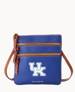 Collegiate University Of Kentucky Triple Zip Crossbody U OF KENTUCKY -Dooney & Bourke B0298H AWBUPATNKEN0 1