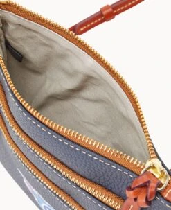 NFL Titans Triple Zip Crossbody TITANS 19 NFL Titans Triple Zip Crossbody TITANS -Dooney & Bourke B0298H AWNVPATNTTNS ALT2 1