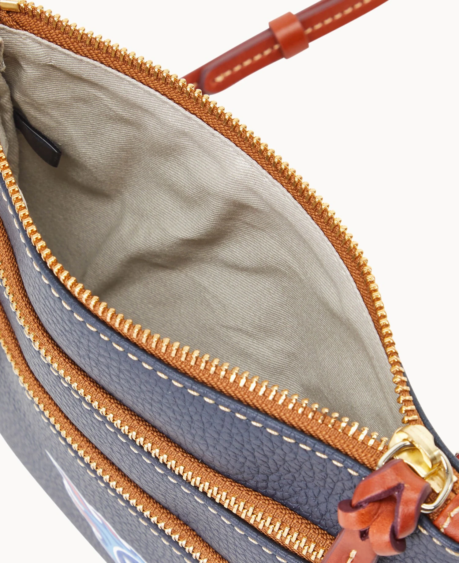 NFL Titans Triple Zip Crossbody TITANS 9 NFL Titans Triple Zip Crossbody TITANS - Image 9