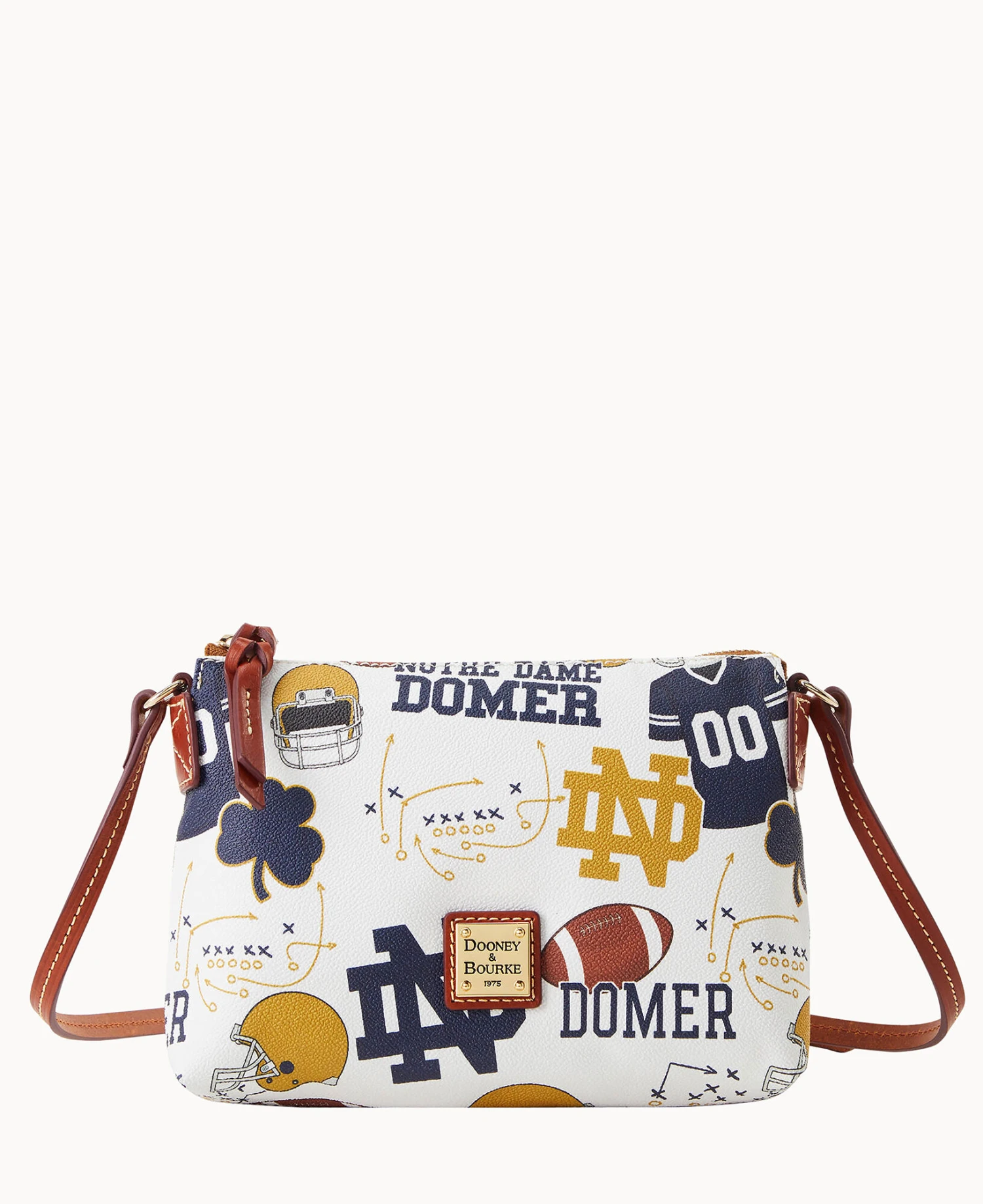 Collegiate University Of Notre Dame Crossbody Pouchette NOTRE DAME 9 Collegiate University Of Notre Dame Crossbody Pouchette NOTRE DAME - Image 9