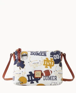 Collegiate University Of Notre Dame Crossbody Pouchette NOTRE DAME