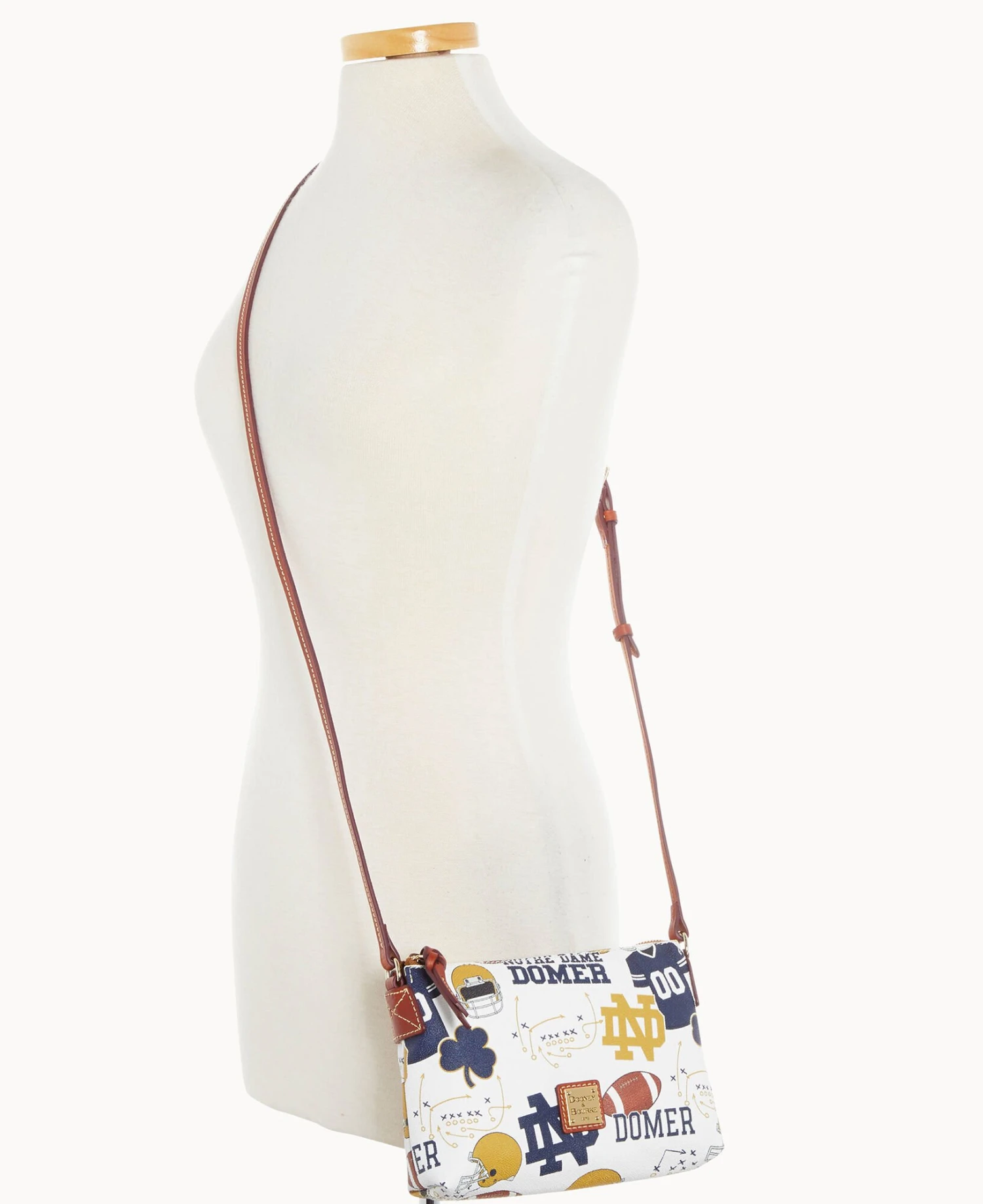 Collegiate University Of Notre Dame Crossbody Pouchette NOTRE DAME 8 Collegiate University Of Notre Dame Crossbody Pouchette NOTRE DAME - Image 8