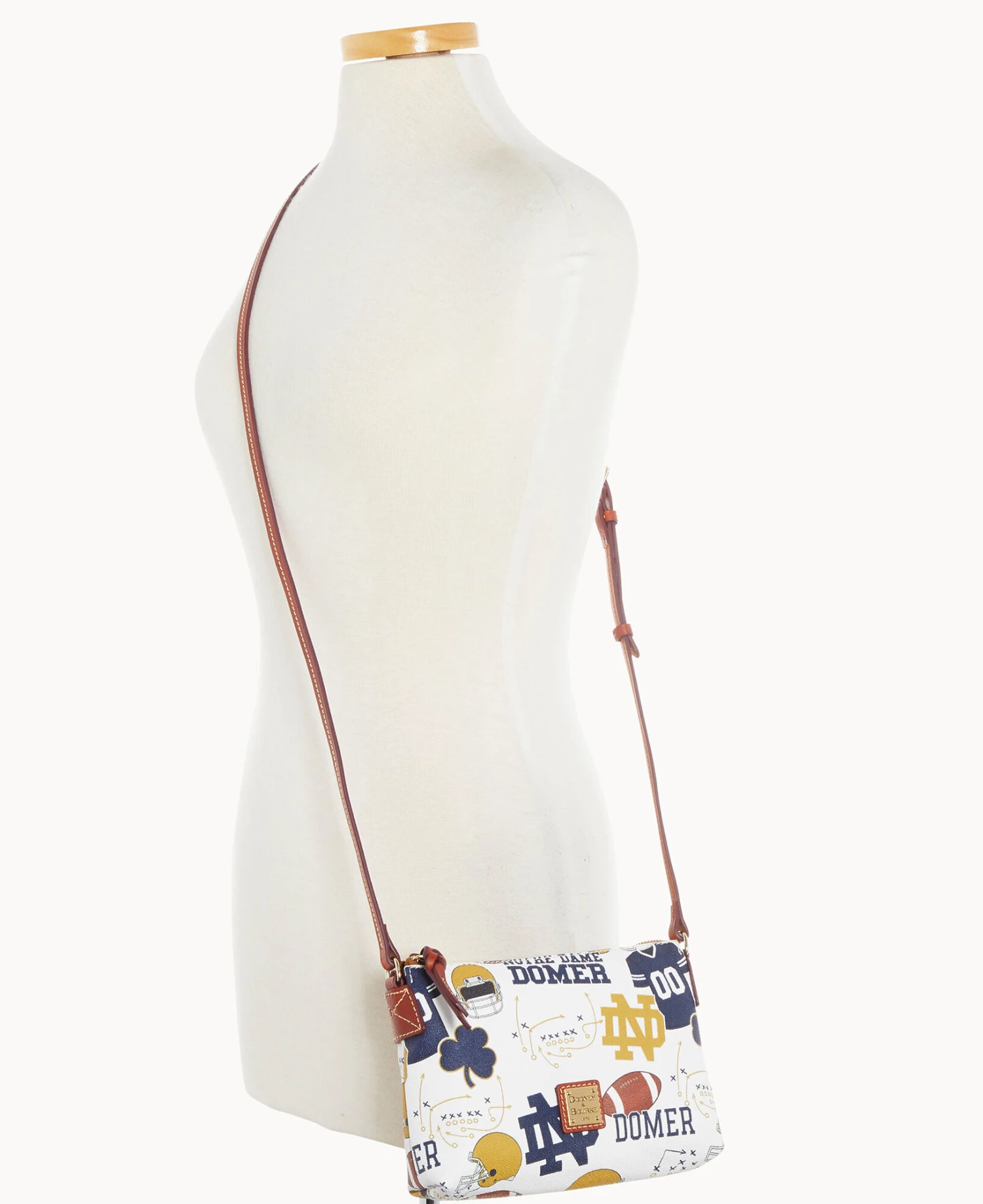 Collegiate University Of Notre Dame Crossbody Pouchette NOTRE DAME 4 Collegiate University Of Notre Dame Crossbody Pouchette NOTRE DAME - Image 4