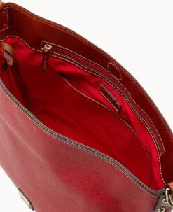 Pebble Grain Extra Large Courtney Sac Red -Dooney & Bourke B0473G AWRDPATN ALT2 1