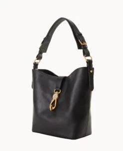 Florentine Lily Bucket Black Black -Dooney & Bourke B0546D SCBLSCBL ALT1 1