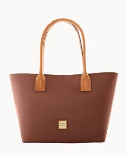 Saffiano Small Russel Amber
