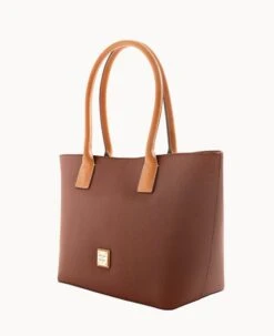 Saffiano Small Russel Amber -Dooney & Bourke B0567G SIARPANA ALT1 1