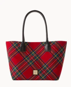 Tartan Small Russel Red -Dooney & Bourke B0567G TTRDPABL 2