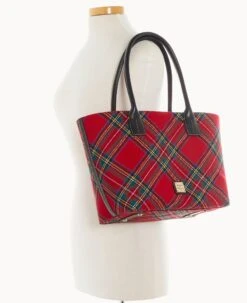 Tartan Small Russel Red -Dooney & Bourke B0567G TTRDPABL ALT4 1