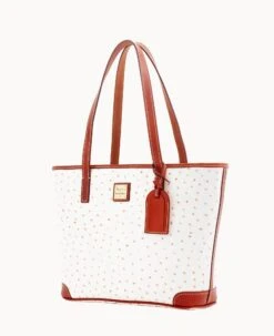 Ostrich Charleston Bone -Dooney & Bourke B0592G OTBOPATN ALT1 1