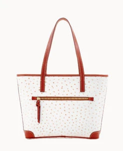 Ostrich Charleston Bone -Dooney & Bourke B0592G OTBOPATN ALT3