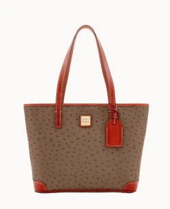 Ostrich Charleston Bone -Dooney & Bourke B0592G OTMSPATN