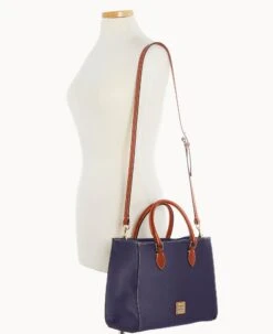 Pebble Grain Janine Midnight Blue -Dooney & Bourke B0731G AWMDPATN ALT4 1