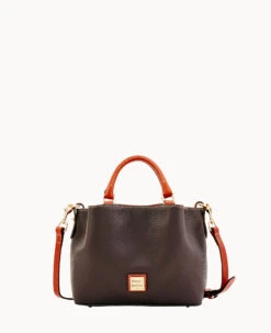 Pebble Grain Mini Barlow Caramel 38 Pebble Grain Mini Barlow Caramel -Dooney & Bourke B0736G AWCKPATNO000