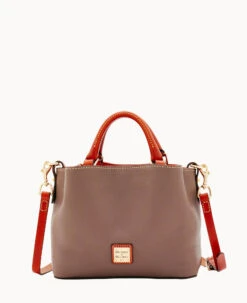 Pebble Grain Mini Barlow Caramel 32 Pebble Grain Mini Barlow Caramel -Dooney & Bourke B0736G AWELPATNO000