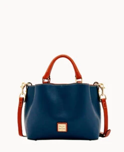 Pebble Grain Mini Barlow Caramel 33 Pebble Grain Mini Barlow Caramel -Dooney & Bourke B0736G AWMDPATNO000