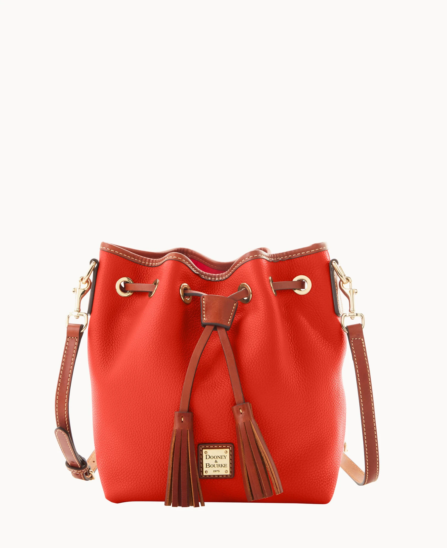 Pebble Grain Aimee Crossbody Red 17 Pebble Grain Aimee Crossbody Red - Image 17