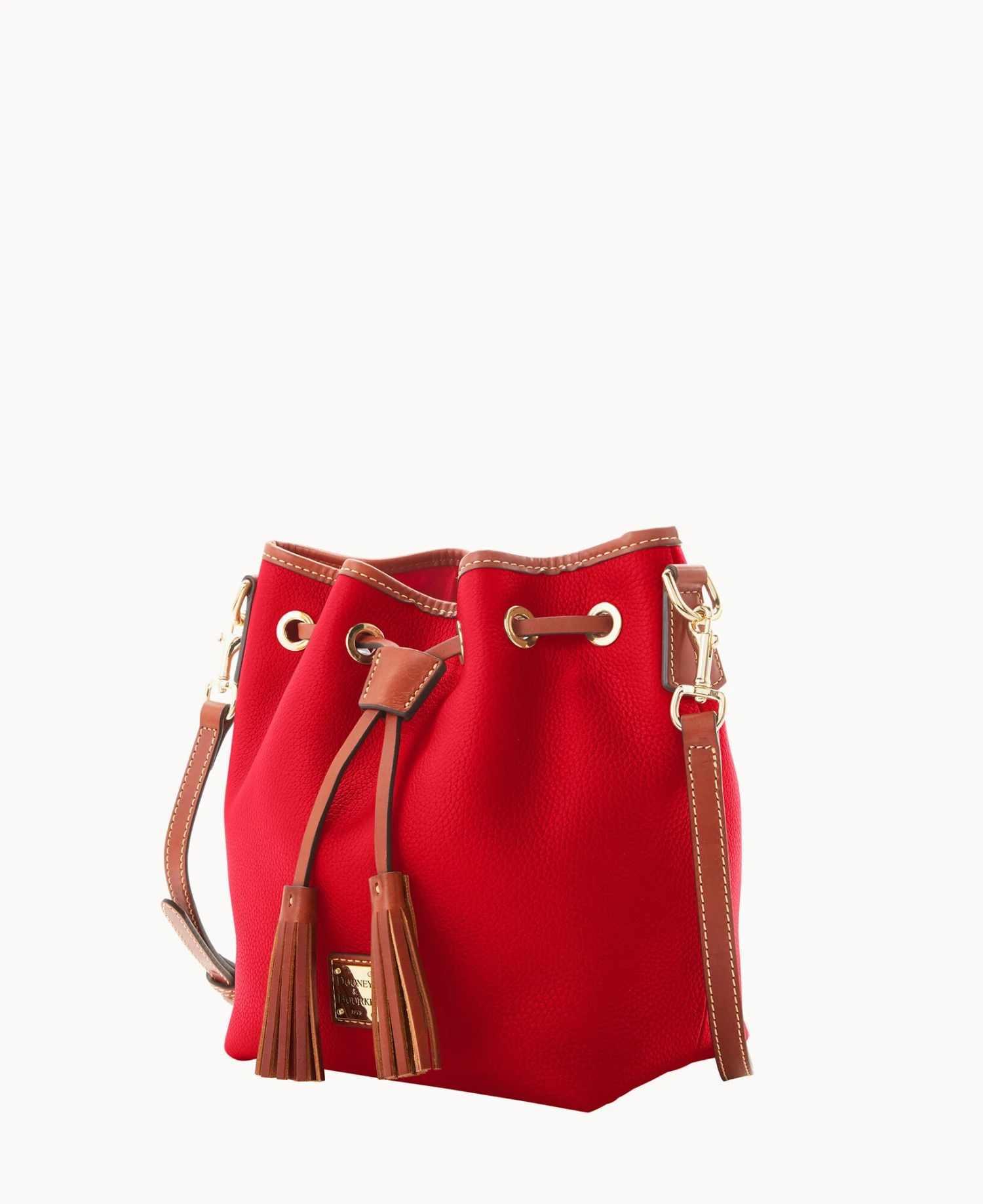Pebble Grain Aimee Crossbody Red 6 Pebble Grain Aimee Crossbody Red - Image 6