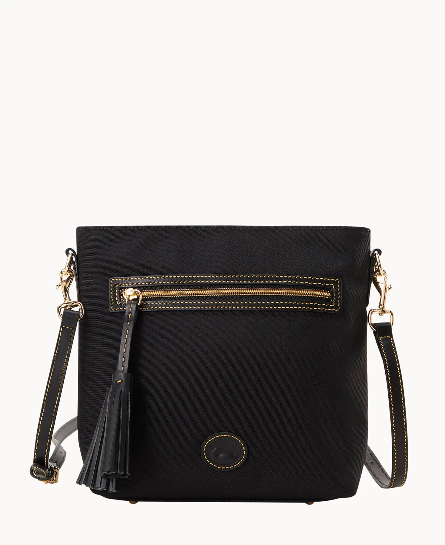 Nylon Lani Crossbody Black Black 9 Nylon Lani Crossbody Black Black - Image 9